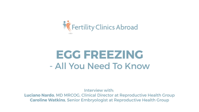 Egg Freezing: All You Need to Know | Reproductive Health Group