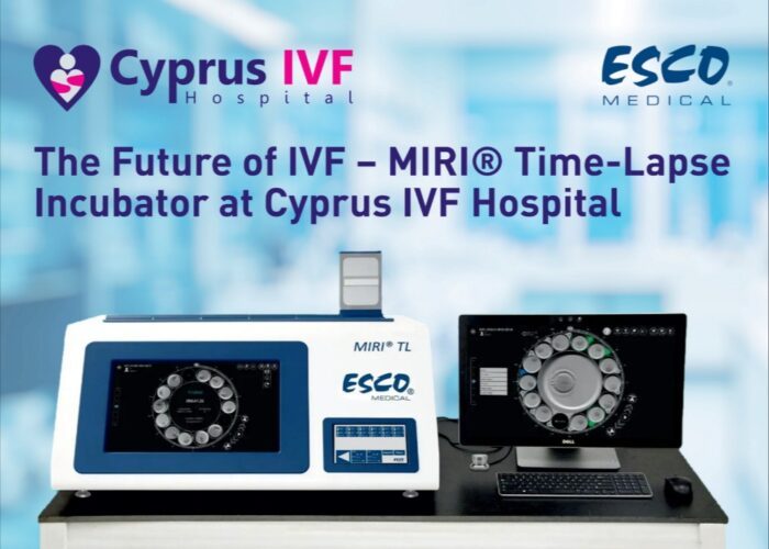 Incubatore ESCO Time-Lapse (Embroscope) e Incubatori ESCO-Miri: Cyprus IVF Hospital