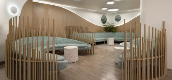 Sala d'attesa presso l'Institute of Life